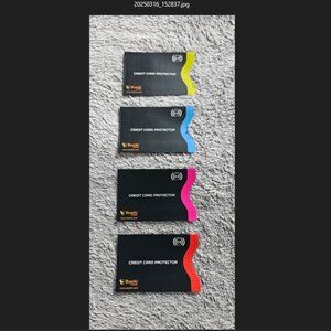 FREE with purchase RFID Blocking Sleeves Credit Cards